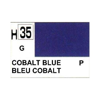 Gunze H35 Bleu Cobalt Brillant peinture acrylique 10 ml