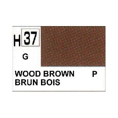 Gunze H37 Brun Bois Brillant peinture acrylique 10 ml
