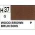 Gunze H37 Brun Bois Brillant peinture acrylique 10 ml