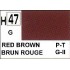 Gunze H47 Marron Rouge Brillant peinture acrylique 10 ml