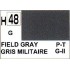 Gunze H48 Gris Militaire Brillant peinture acrylique 10 ml