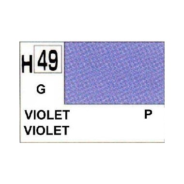 Gunze H49 Violet Brillant peinture acrylique 10 ml