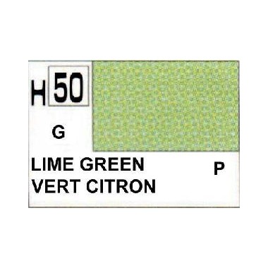 Gunze H50 Vert Tilleul Brillant peinture acrylique 10 ml