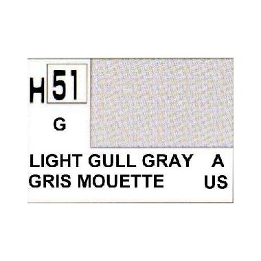 Gunze H51 Gris Mouette Brillant peinture acrylique 10 ml