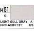 Gunze H51 Gris Mouette Brillant peinture acrylique 10 ml