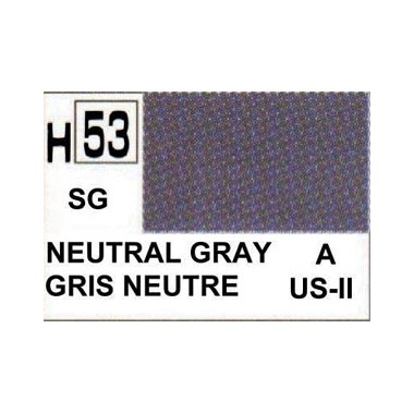 Gunze H53 Gris Neutre Satiné peinture acrylique 10 ml