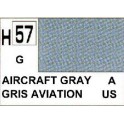 Gunze H57 Gris Avion Brillant peinture acrylique 10 ml