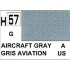Gunze H57 Gris Avion Brillant peinture acrylique 10 ml