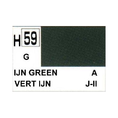 Gunze H59 Vert IJN Brillant peinture acrylique 10 ml