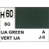 Gunze H60 Vert IJA Satiné peinture acrylique 10 ml