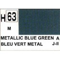 Gunze H63 Bleu Vert Métallique peinture acrylique 10 ml