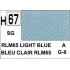 Gunze H67 Bleu Clair RLM65 Satiné peinture acrylique 10 ml