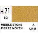 Gunze H71 Pierre Moyen Satiné peinture acrylique 10 ml