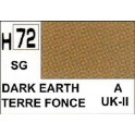 Gunze H72 Terre Foncé Satiné peinture acrylique 10 ml