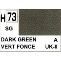 Gunze H73 Vert Foncé Satiné peinture acrylique 10 ml