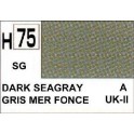 Gunze H75 Gris Mer Foncé Satiné peinture acrylique 10 ml