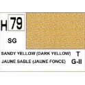 Gunze H79 Jaune Sable Foncé Satiné peinture acrylique 10 ml