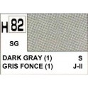 Gunze H82 Gris Foncé Satiné peinture acrylique 10 ml