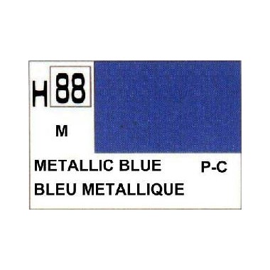 Gunze H88 Bleu Métallique peinture acrylique 10 ml