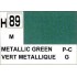 Gunze H89 Vert Métallique peinture acrylique 10 ml