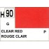 Gunze H90 Rouge Transparent Brillant peinture acrylique 10 ml