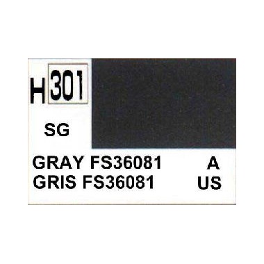 Gunze H301 Gris FS36081 Satiné peinture acrylique 10 ml