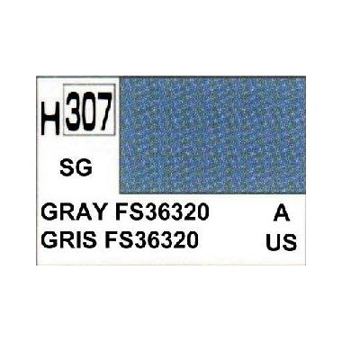 Gunze H307 Gris FS36320 Satiné peinture acrylique 10 ml
