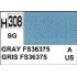 Gunze H308 Gris FS36375 Satiné peinture acrylique 10 ml