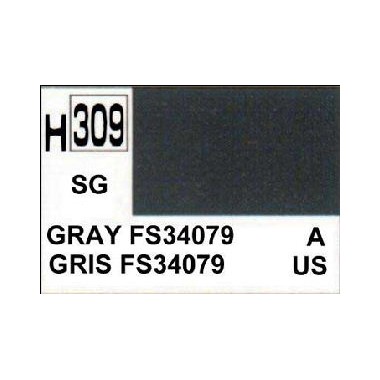 Gunze H309 Vert FS34079 Satiné peinture acrylique 10 ml