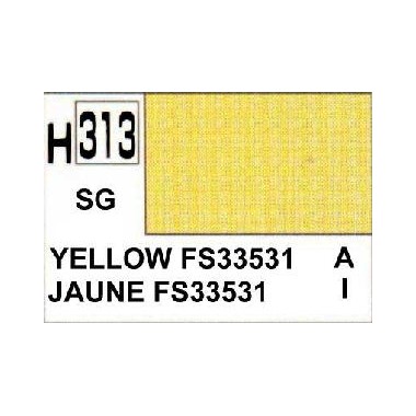 Gunze H313 Jaune FS33531 Satiné peinture acrylique 10 ml