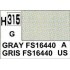 Gunze H315 Gris FS16440 Brillant peinture acrylique 10 ml