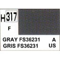 Gunze H317 Gris FS36231 Mat peinture acrylique 10 ml