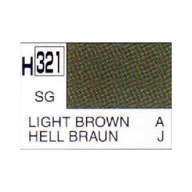 Gunze H321 Marron Clair Satiné peinture acrylique 10 ml