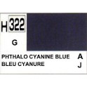 Gunze H322 Bleu Cyanine Brillant peinture acrylique 10 ml