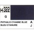Gunze H322 Bleu Cyanine Brillant peinture acrylique 10 ml