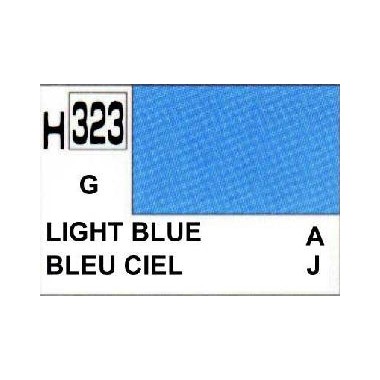 Gunze H323 Bleu Clair Brillant peinture acrylique 10 ml