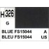 Gunze H326 Bleu FS15044 Brillant peinture acrylique 10 ml