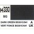 Gunze H330 Vert Foncé BS831C/641 Satiné peinture acrylique 10 ml