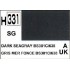 Gunze H331 Gris Foncé Mer BS831C/63 Satiné peinture acrylique 10 ml