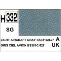 Gunze H332 Gris Avion BS381C/6327 Satiné peinture acrylique 10 ml