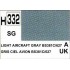 Gunze H332 Gris Avion BS381C/6327 Satiné peinture acrylique 10 ml
