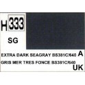 Gunze H333 Gris Extra Foncé de Mer Satiné peinture acrylique 10 ml