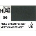 Gunze H340 Vert Camp FS34097 Satiné peinture acrylique 10 ml