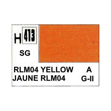 Gunze H413 Jaune RLM04 Satiné peinture acrylique 10 ml