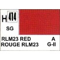 Gunze H414 Rouge RLM23 Satiné peinture acrylique 10 ml