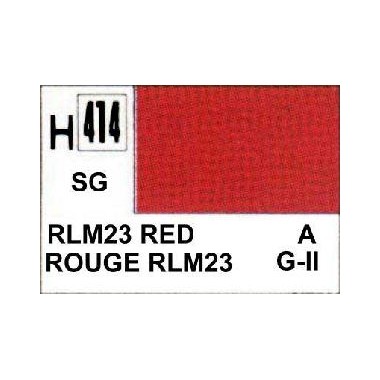 Gunze H414 Rouge RLM23 Satiné peinture acrylique 10 ml