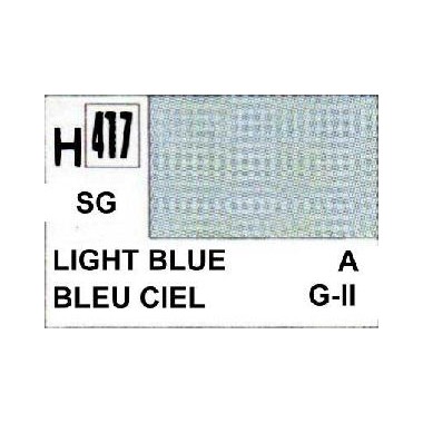 Gunze H417 Bleu RLM76 Satiné peinture acrylique 10 ml