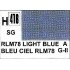 Gunze H418 Bleu RLM78 Satiné peinture acrylique 10 ml