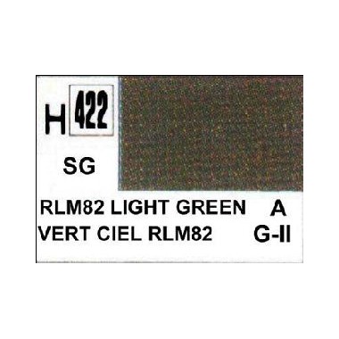 Gunze H422 Vert RLM82 Satiné peinture acrylique 10 ml