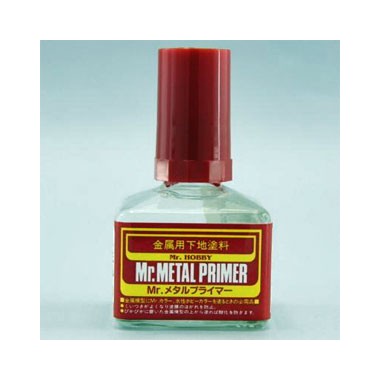 Mr. Metal Primer, Apprêt liquide pour métal, flacon 40 ml